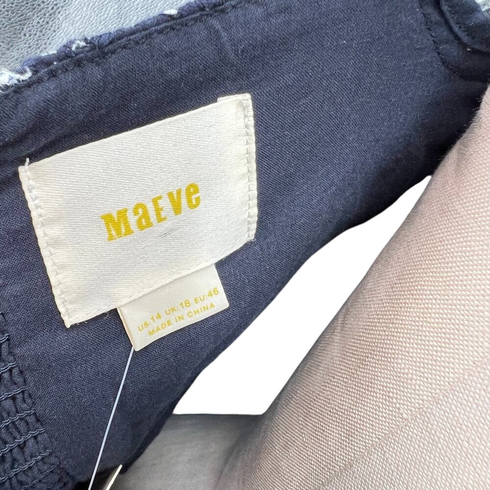 Anthropologie Black and White Floral Dress - Picture 12 of 16